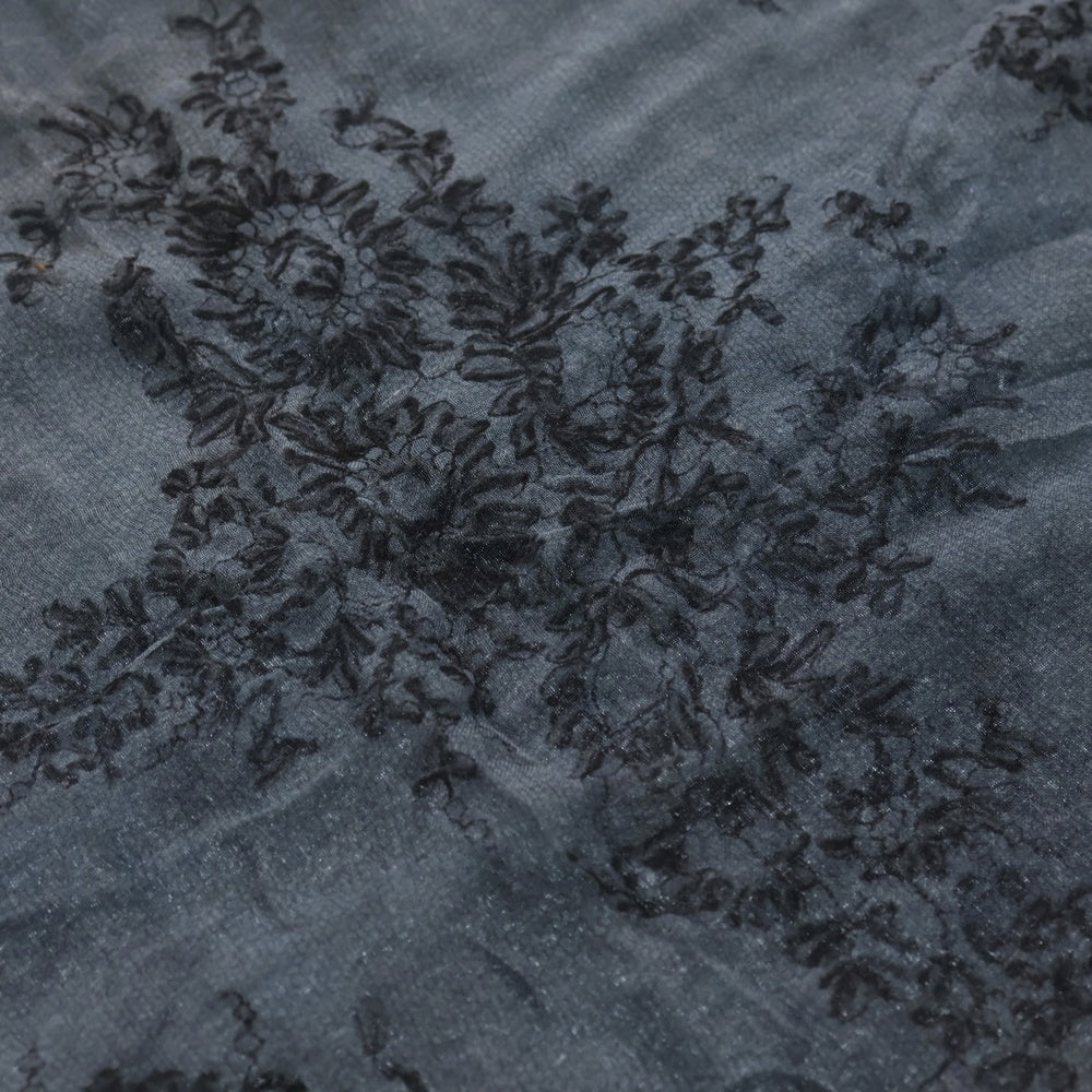 Faliero Sarti(ファリエロサルティ) 大判 ストール マフラー ネイビー