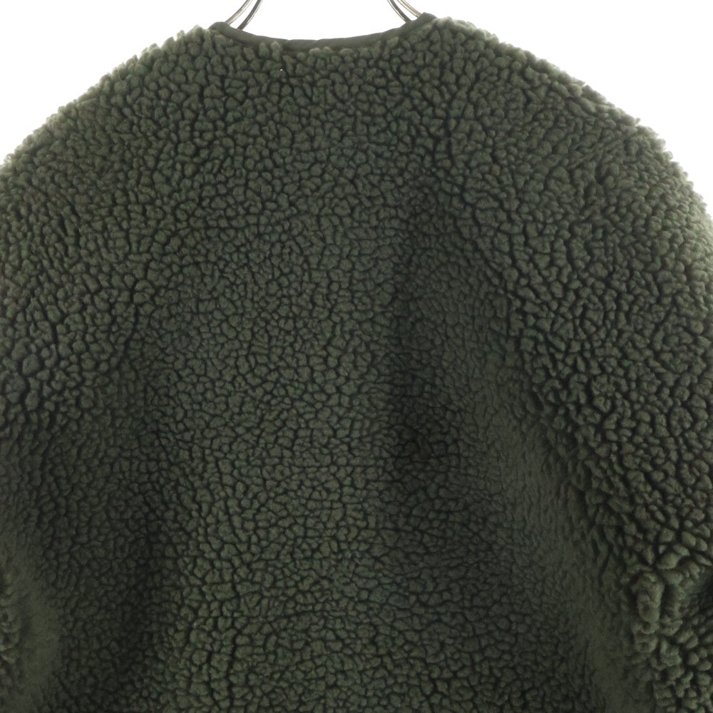 HYKE(ハイク) 18AW FAUX SHEARLING JACKET 182-17176 ボア フリースジャケット カーキ レディース