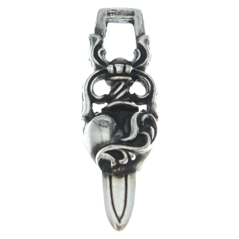 CHROME HEARTS(クロムハーツ) DAGGER HEART ダガーハート ペンダントトップ シルバー BCA243