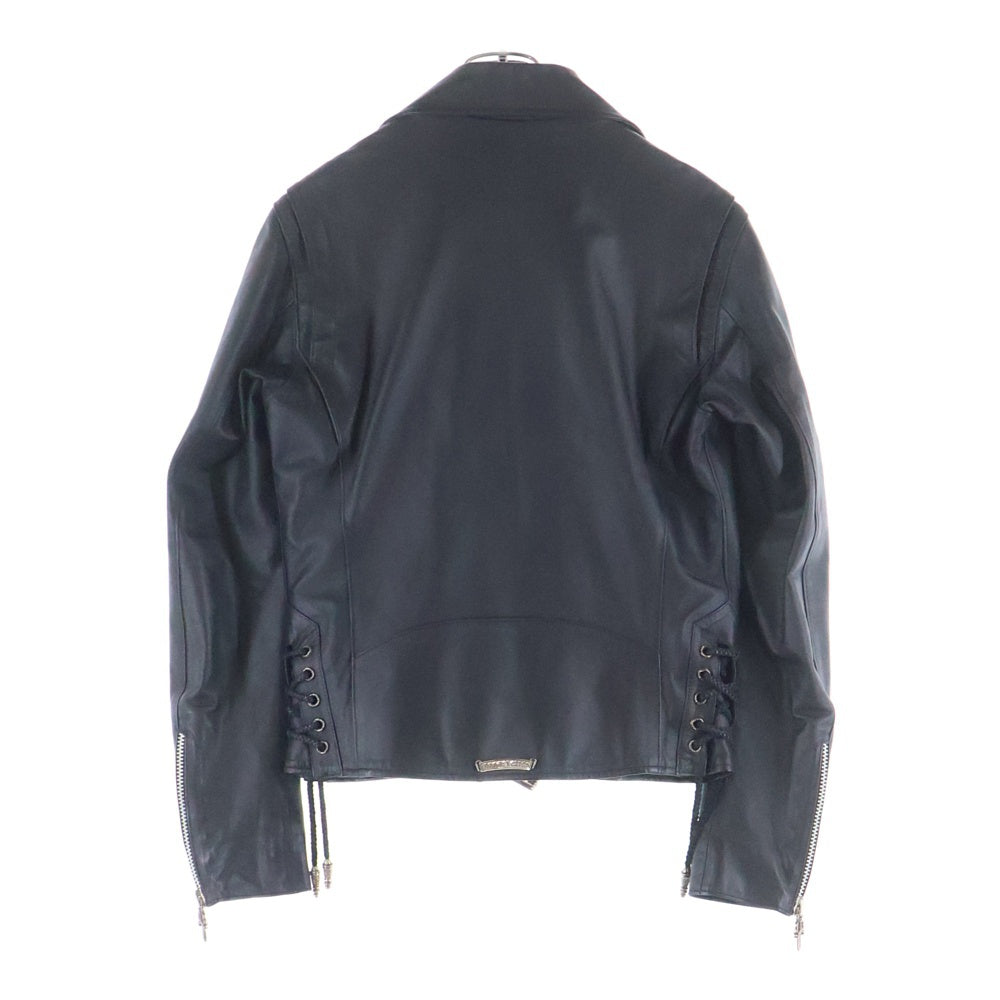 CHROME HEARTS(クロムハーツ) JJ DEAN JJディーン ダガージップライダースレザージャケット ブラック