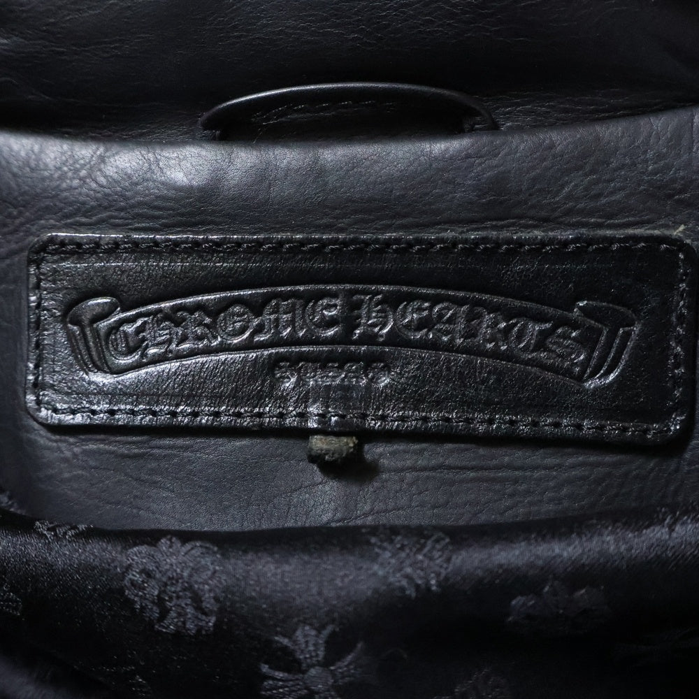 CHROME HEARTS(クロムハーツ) JJ DEAN JJディーン ダガージップライダースレザージャケット ブラック