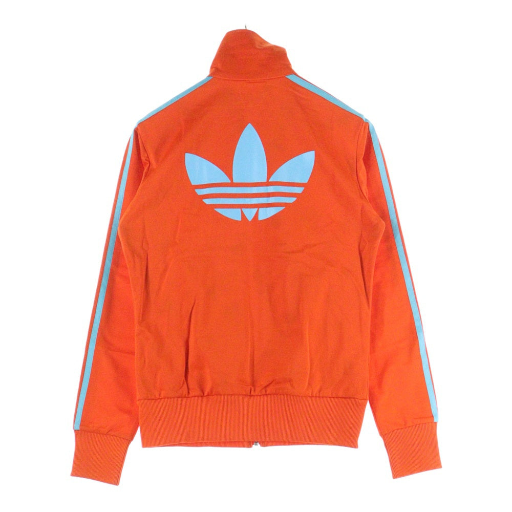 adidas(アディダス) 裏地花柄 トラックジャケット オレンジ 013407