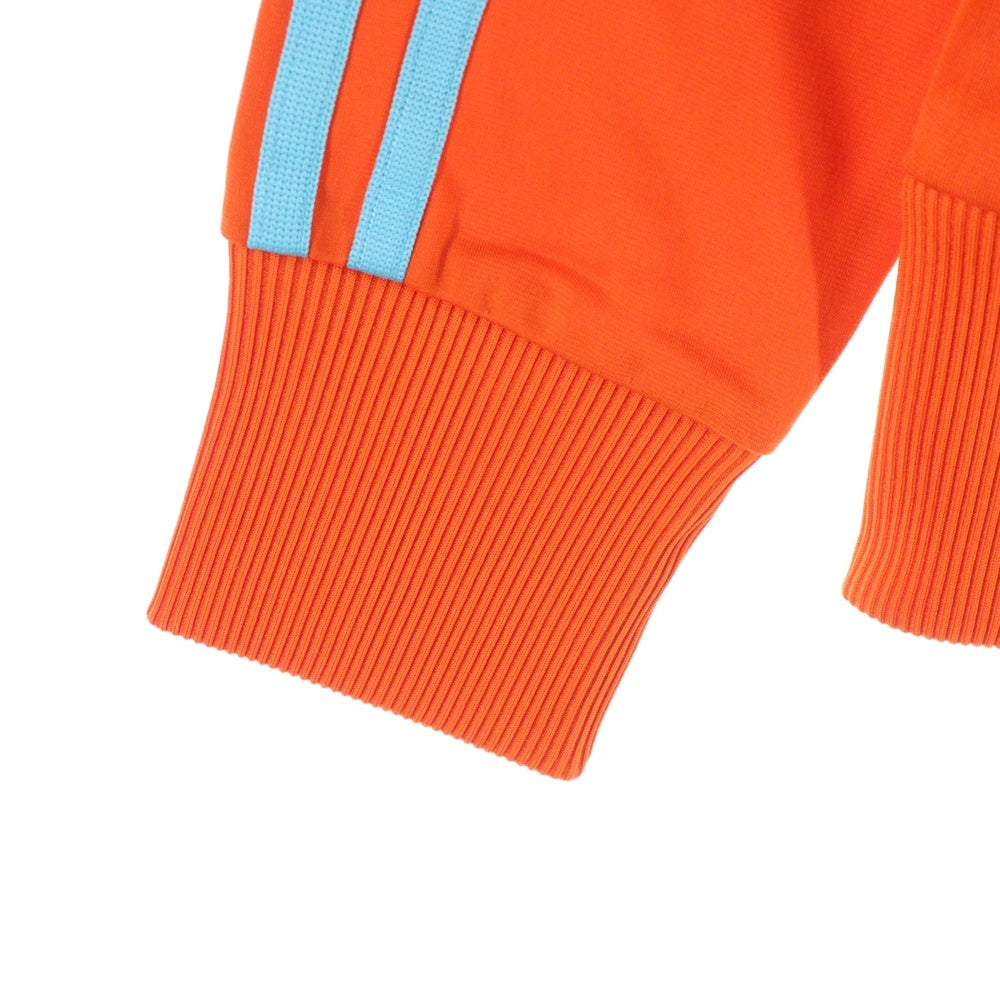 adidas(アディダス) 裏地花柄 トラックジャケット オレンジ 013407