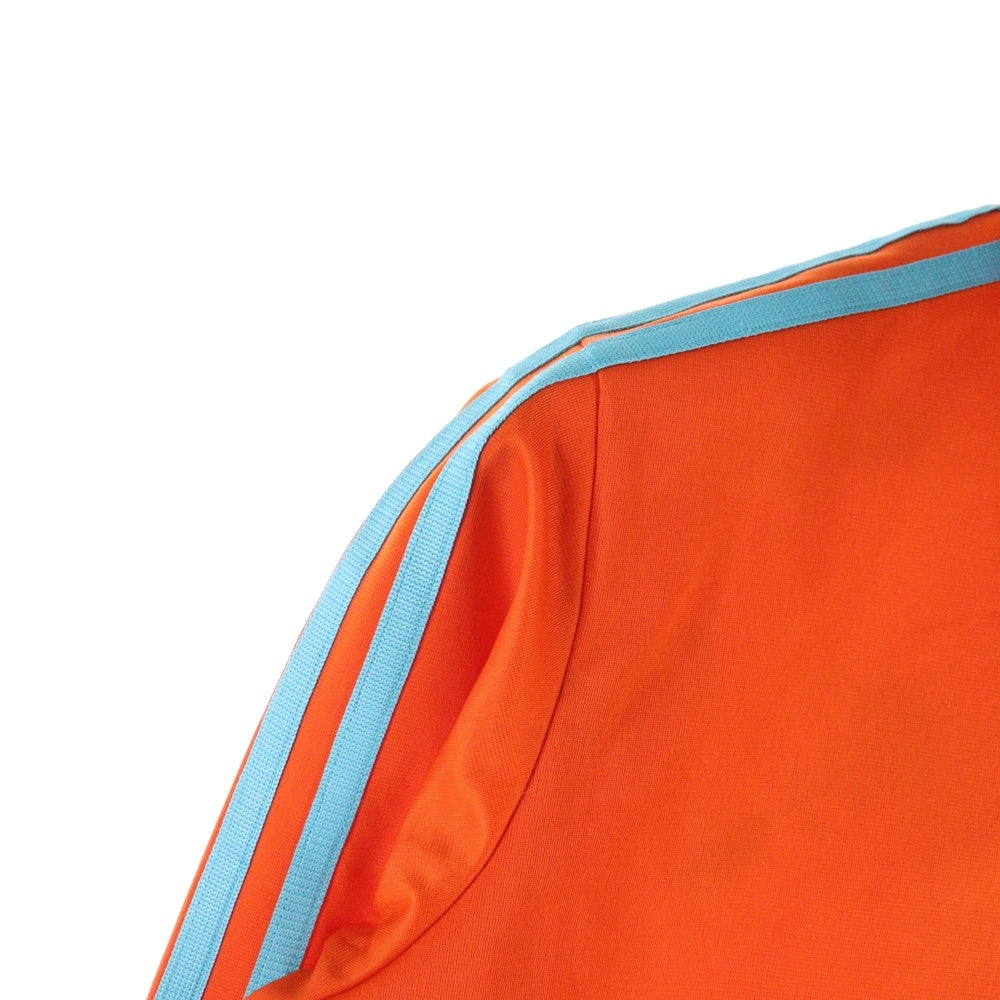 adidas(アディダス) 裏地花柄 トラックジャケット オレンジ 013407