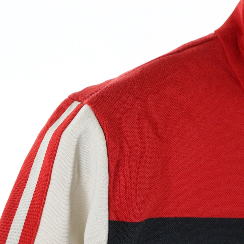 adidas(アディダス) 83-C トラックジャケット ホワイト/レッド BK5312