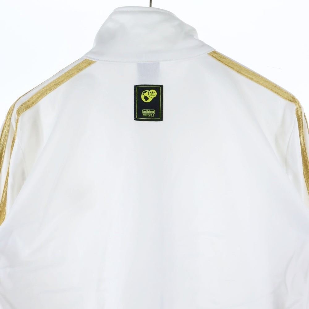 adidas(アディダス) CHILE62 ジップアップ トラックジャケット ホワイト/ゴールド P06963