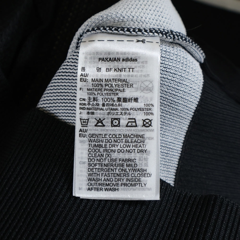 adidas(アディダス) BF KNIT TRACK TOP DH5758 ジップアップ トラックジャケット ブラック