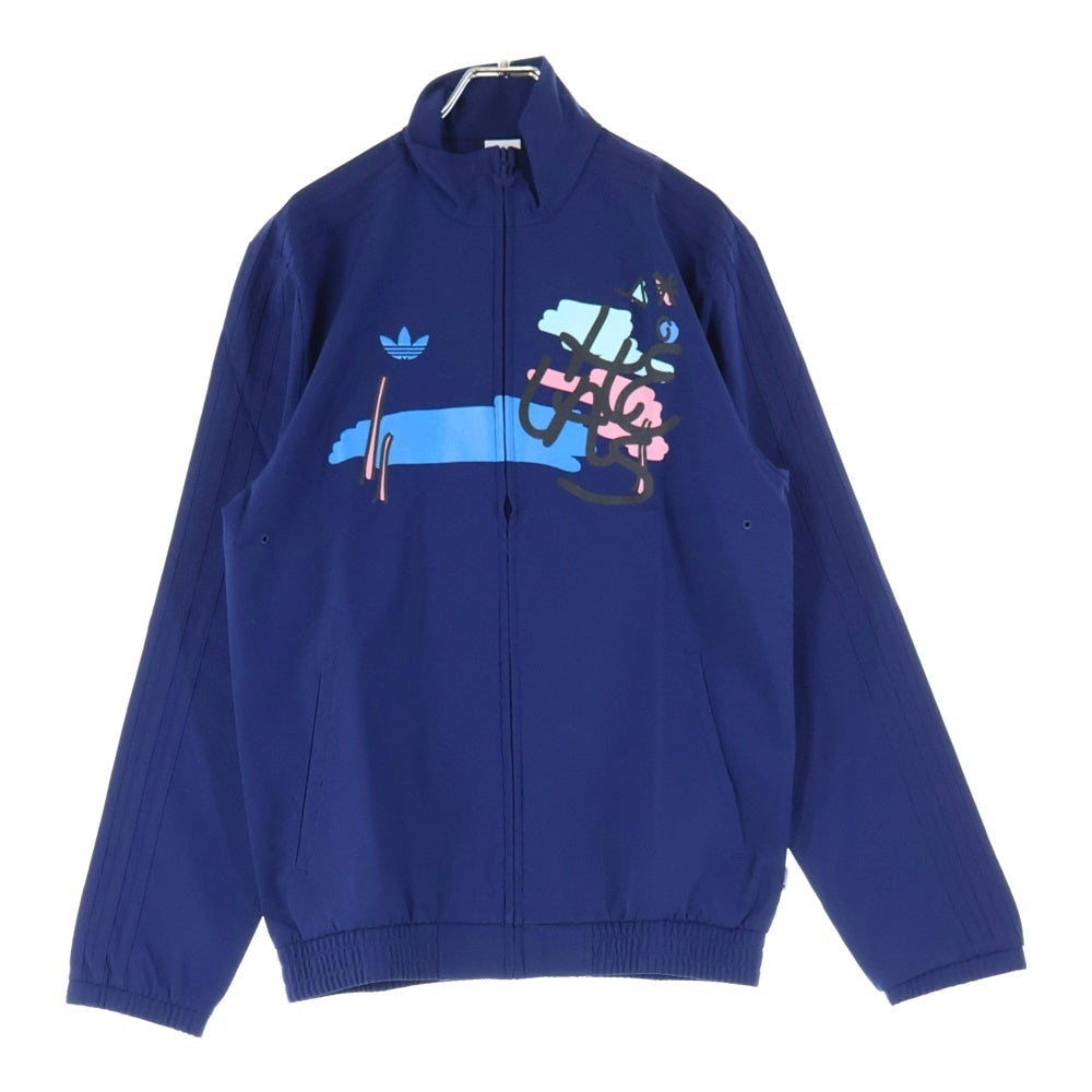 adidas(アディダス) HELAS JACKET CF8383 ジップアップ トラックジャケット ブルー