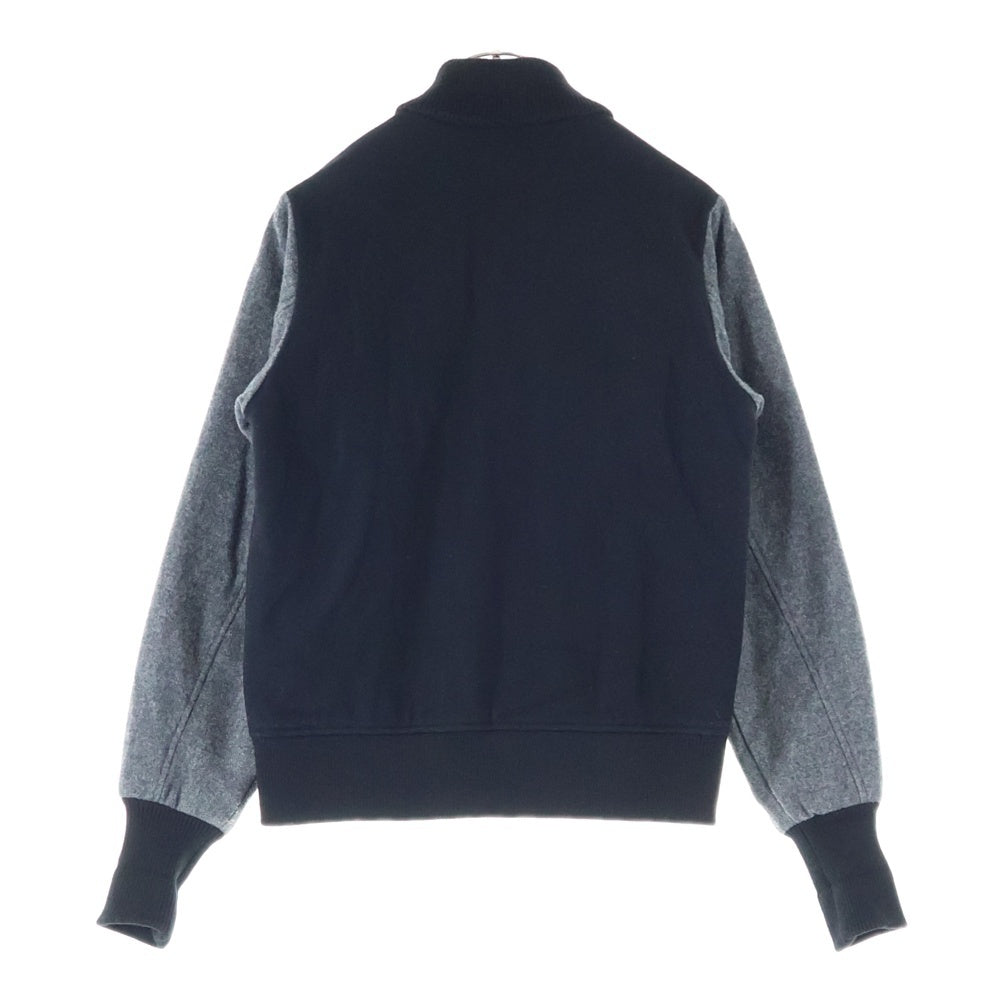 adidas(アディダス) ST STADIUM JACKET ウール ワッペン スタジアムジャケット スタジャン ブラック 018825