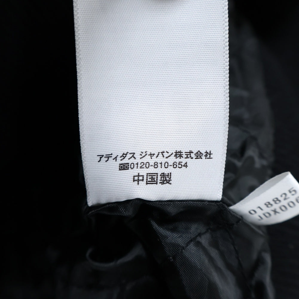 adidas(アディダス) ST STADIUM JACKET ウール ワッペン スタジアムジャケット スタジャン ブラック 018825