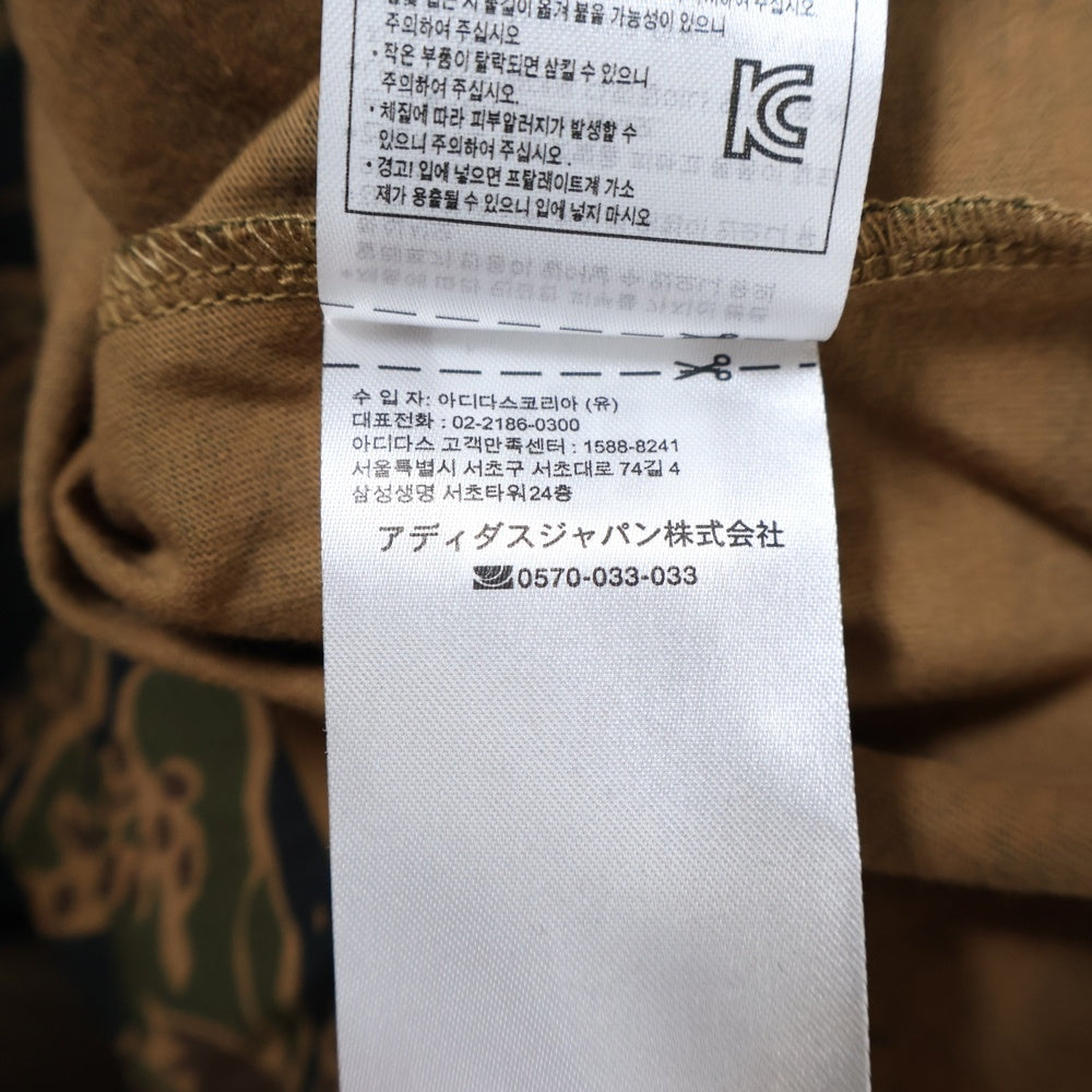 adidas(アディダス) カモ クルーネック 半袖Tシャツ カットソー マルチ DH3901