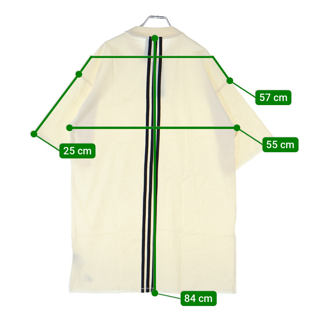 adidas(アディダス) モックネック 半袖Tシャツ カットソー アイボリー レディース FI4764