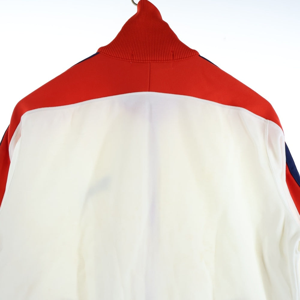 PUMA(プーマ) 70s~80s ジップアップ トラックジャケット ホワイト/レッド PM-707