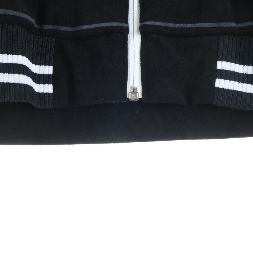 PUMA(プーマ) ボーダー ジップアップ トラックジャケット ブラック 514756-01