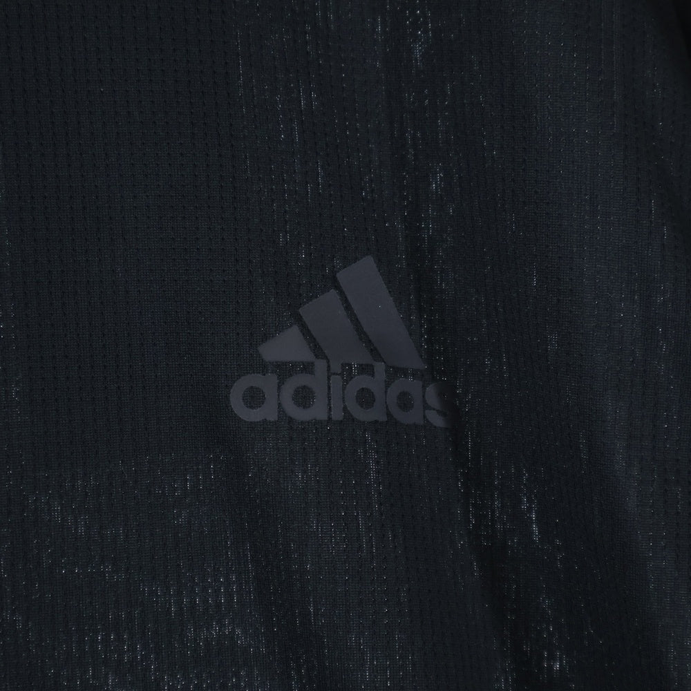 adidas(アディダス) クルーネック 長袖Tシャツ カットソー ブラック CZ8097