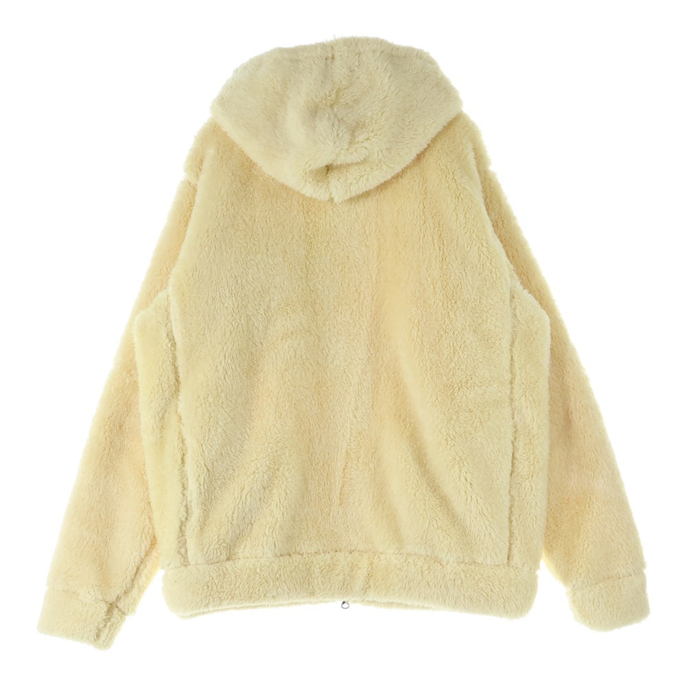 RUSSELL ATHLETIC(ラッセルアスレチック) SHIPS別注 ジップアップ ボアフーディ フリースジャケット アイボリー RC-19290SH