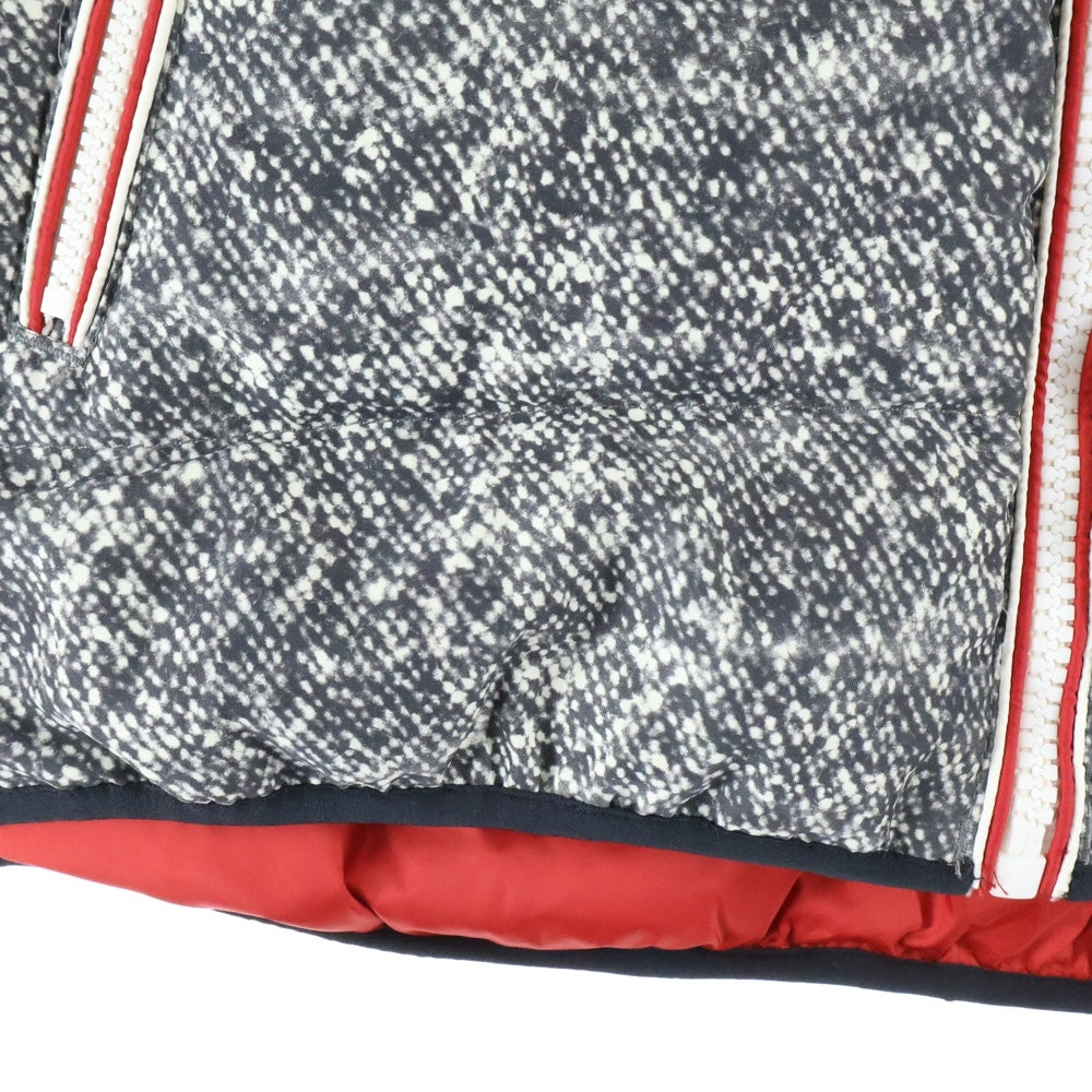 NAPAPIJRI(ナパピリ) フード付き ジップアップ ダウンベスト ジャケット グレー W13-ALGAR