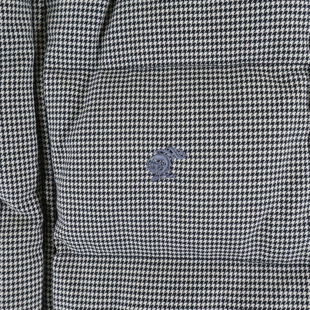 LOVELESS(ラブレス) ハウンドトゥース ラビットファー ダウンベスト グレー RMP56-109-05