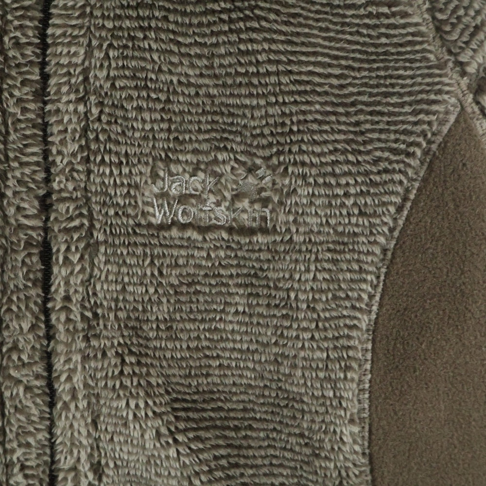 Jack Wolfskin(ジャック ウルフスキン) フーデッド フリースジャケット パーカー ブラウン
