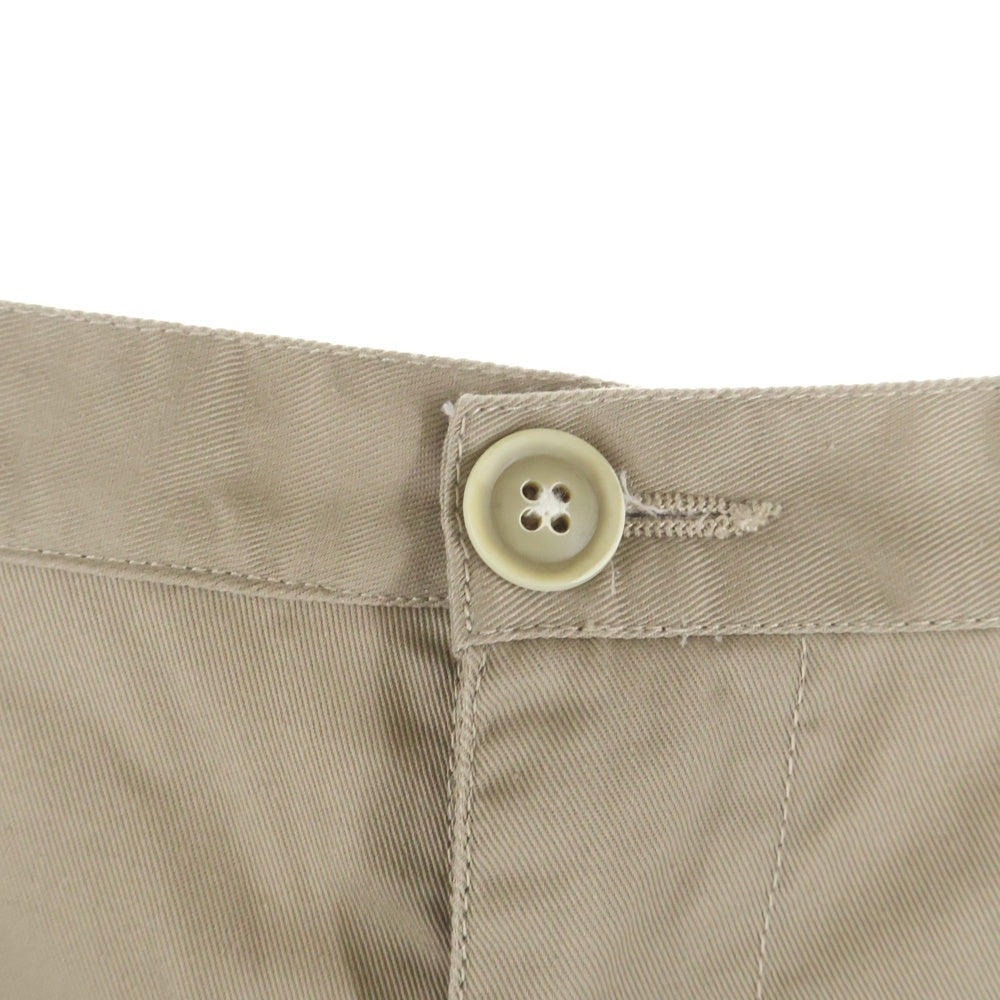 PPFM(ピーピーエフエム) サルエル カーゴパンツ ベージュ 35-10PD01