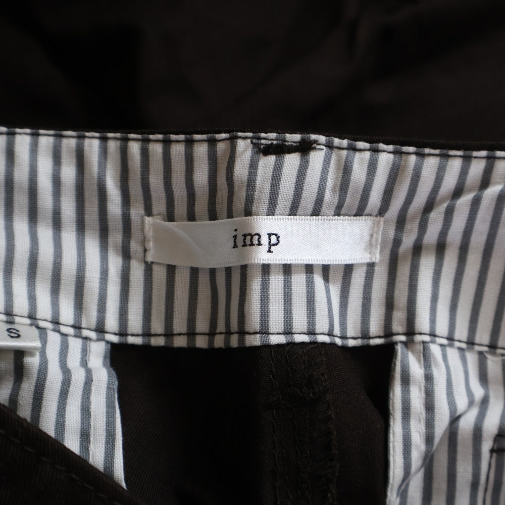 IMP(インプ) シンチバック カーゴパンツ ブラウン M8051