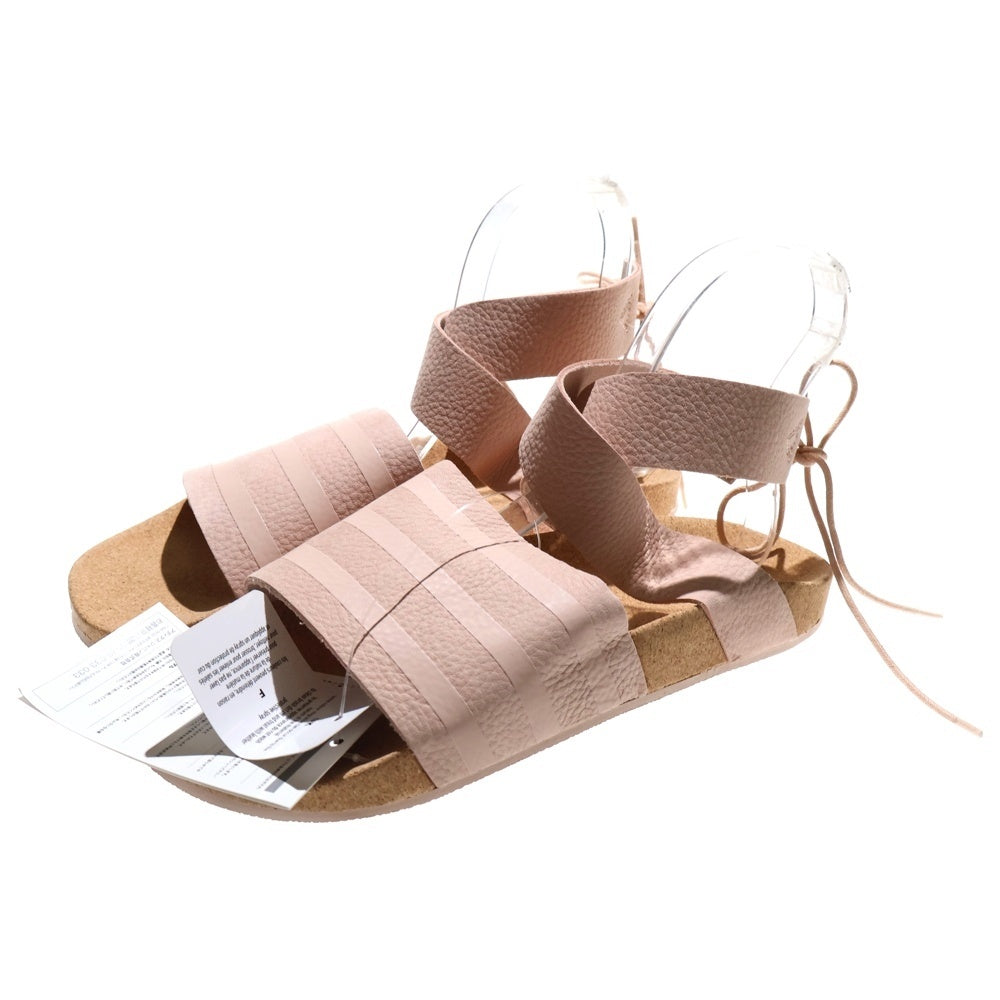 adidas(アディダス) ADILETTE ANKLE WRAP W CM8168 アディレッタ アンクルラップ サンダル ピング レディース US6.5/24.5cm