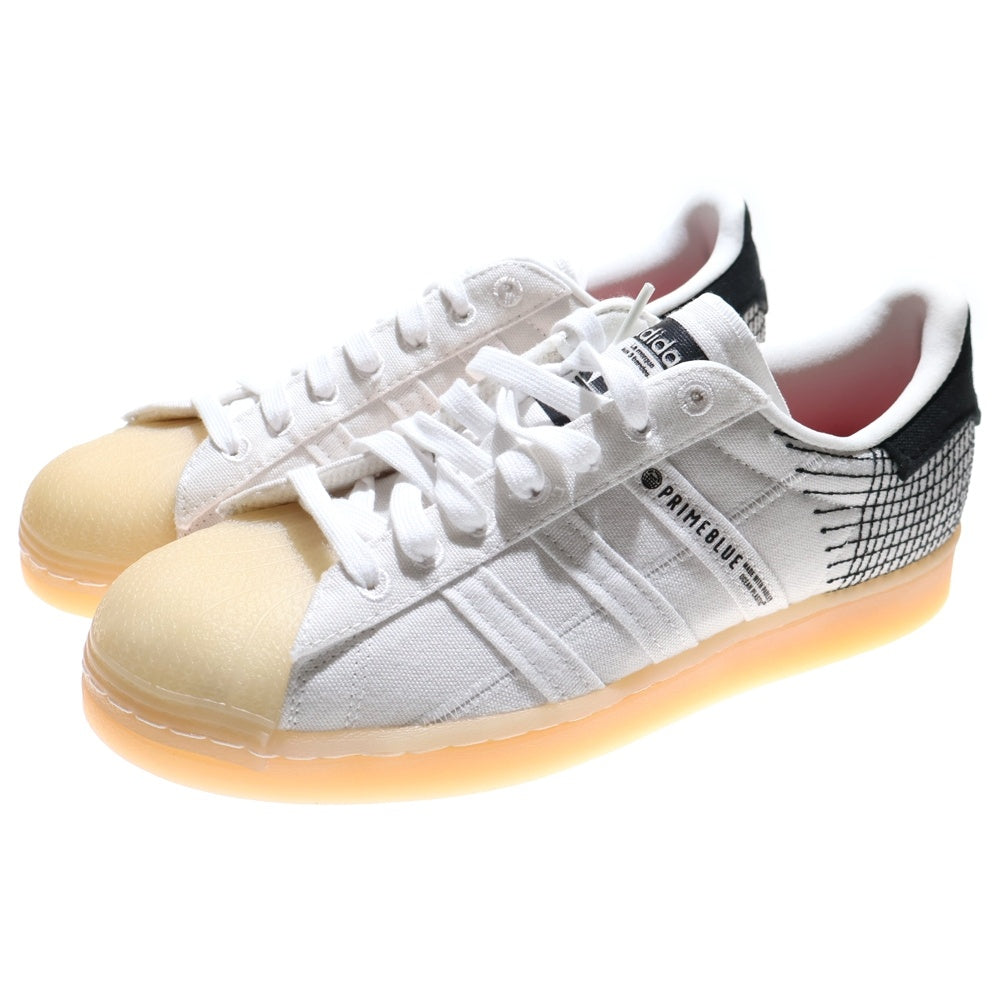 adidas(アディダス) SUPERSTAR PRIMEBLER G58198 スーパースター ローカットスニーカー ホワイト US8/26.0cm