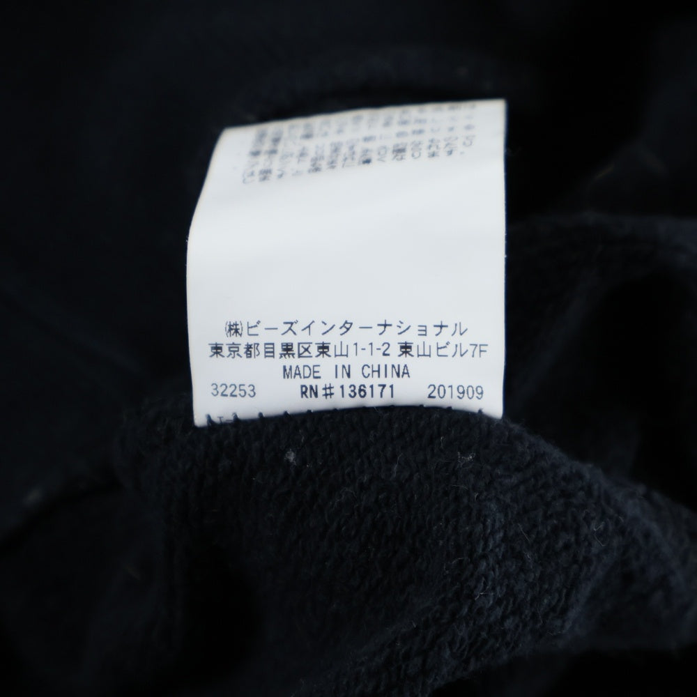 X-LARGE(エクストララージ) 総柄ロゴ プルオーバー スウェット パーカー 01193225 ブラック