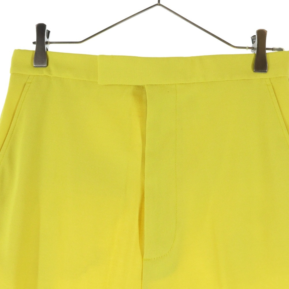 GUCCI(グッチ) 20SS ウール混 スラックスパンツ イエロー 614905 ZAA33