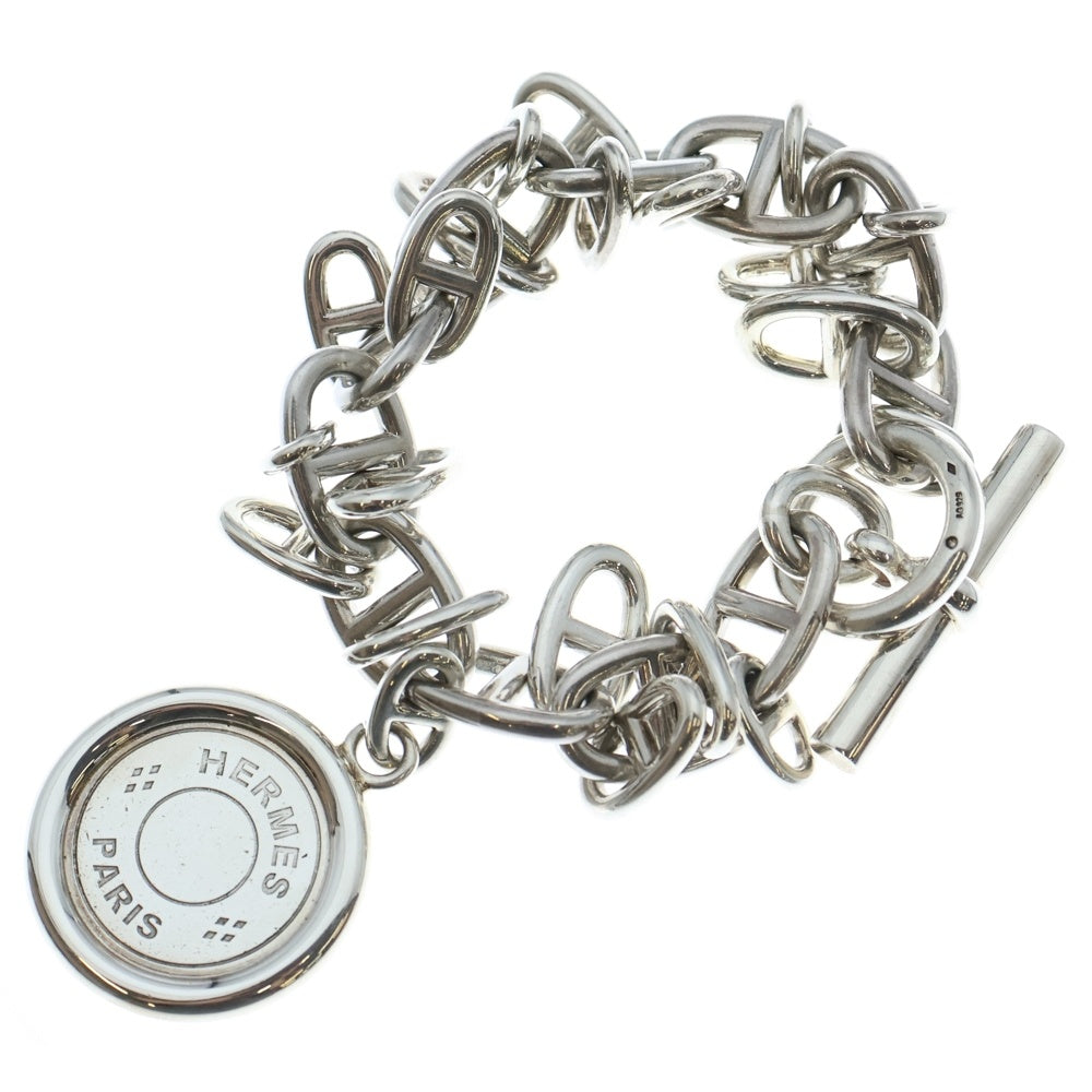 ‼️‼️‼️‼️‼️早い者勝ち‼️‼️‼️‼️‼️エルメス　ブレスレット　レザー　シルバー　ノアール HERMES(エルメス) Tintamarre Bracelet Bracelet タンタマール