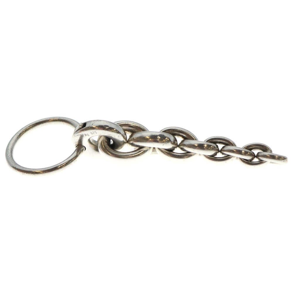 HERMES(エルメス) Crescendo Keyring クレッシェンド キーチェーン シルバー