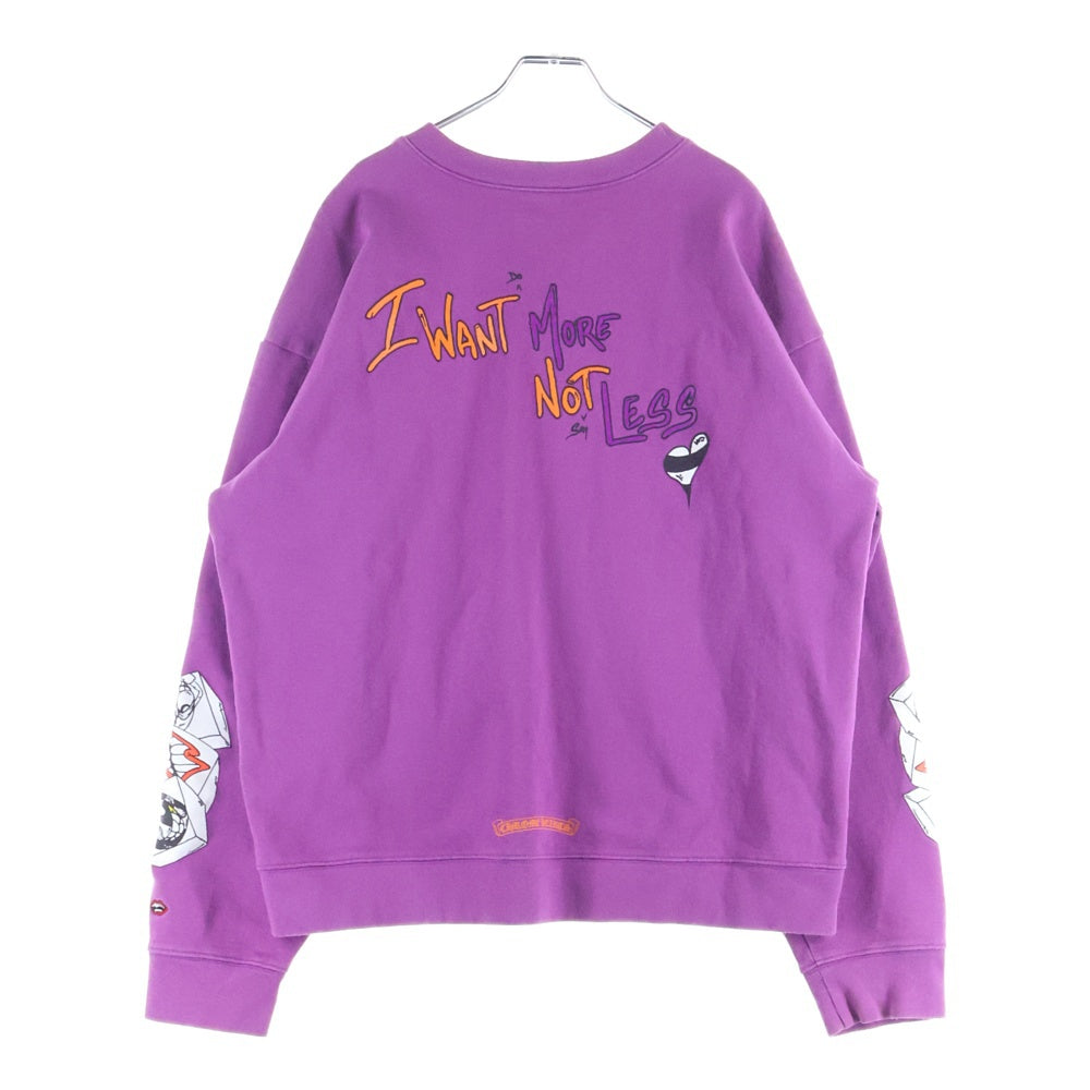 CHROME HEARTS(クロムハーツ) ×MATTY BOY I WANT MORE NOT LESS Crew