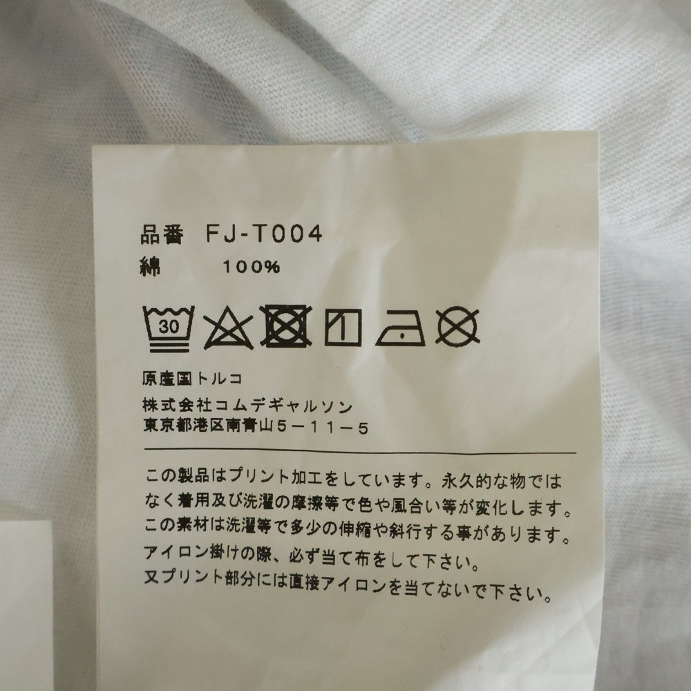 COMME des GARCONS SHIRT(コムデギャルソンシャツ) 22AW Invadar FJ-T004 インベーダー プリント 半袖Tシャツ カットソー ホワイト