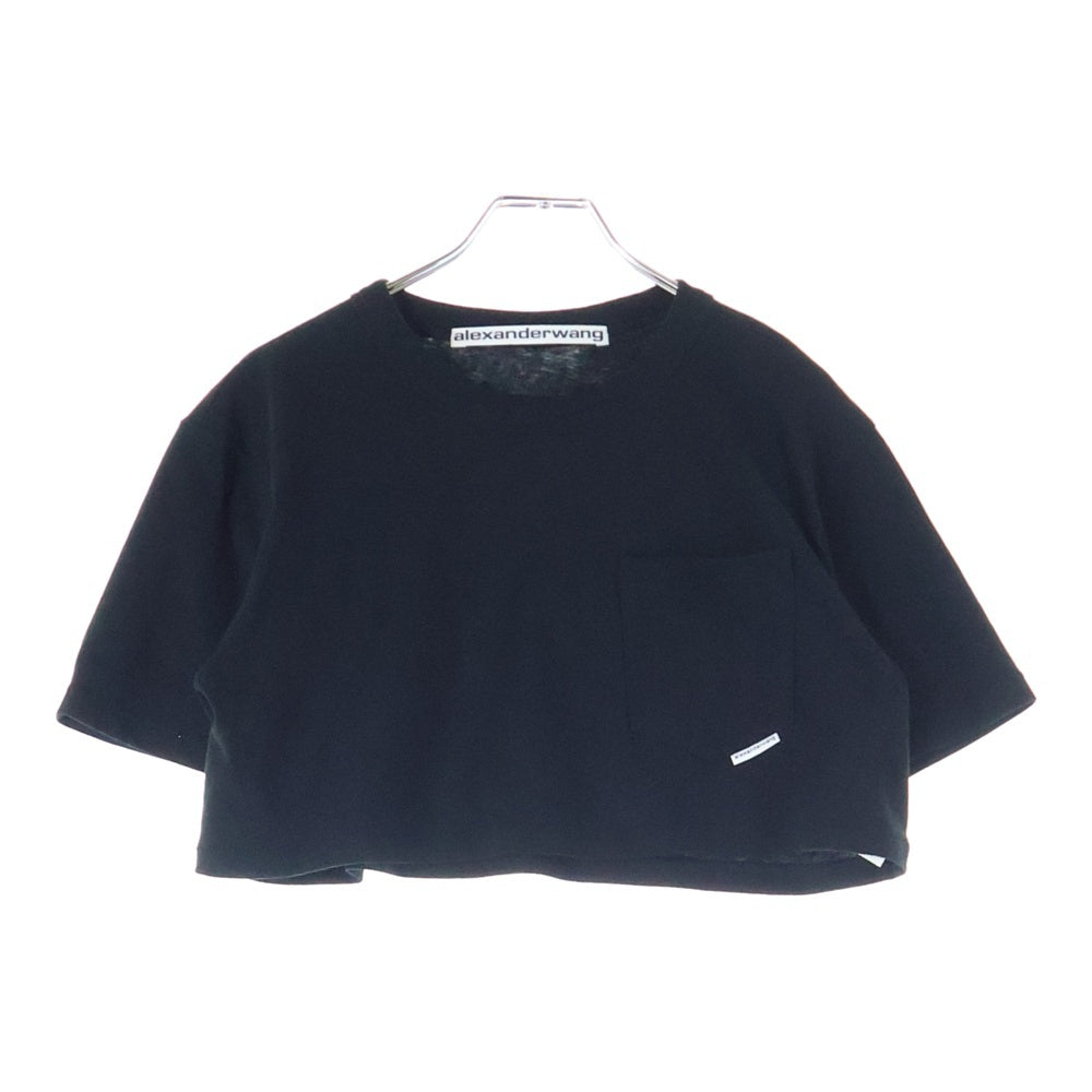 ALEXANDER WANG(アレキサンダーワン) ロゴ ショート丈 クロップド 半袖 