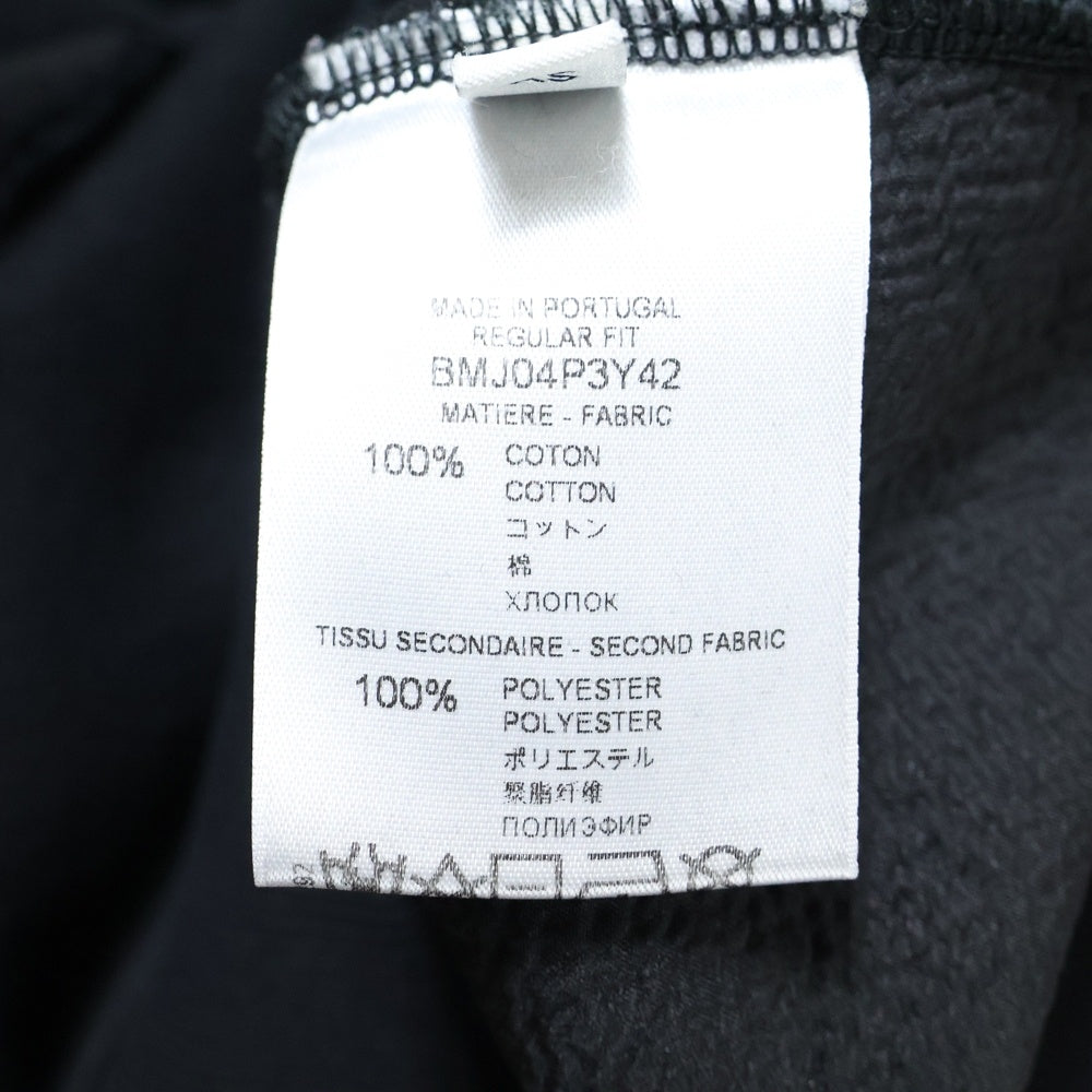 GIVENCHY(ジバンシィ) Tonal Logo Destroyed Hoody BMJ04P3Y42 ロゴプリント デストロイ加工 プルオーバーパーカー フーディ ブラック