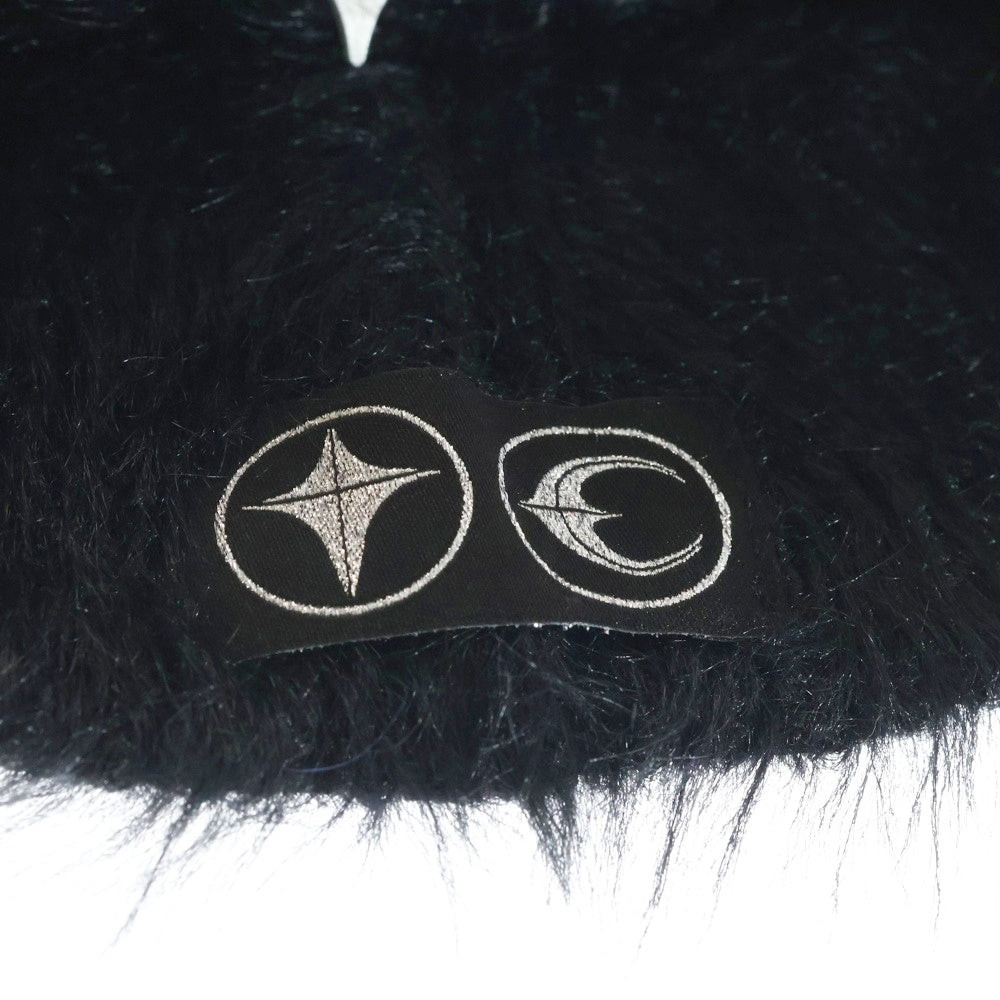 THUG CLUB(サグクラブ) 24AW CHIMERA BEANIE TC24AC2402 キメラ ビーニー ニット帽 帽子 ブラック