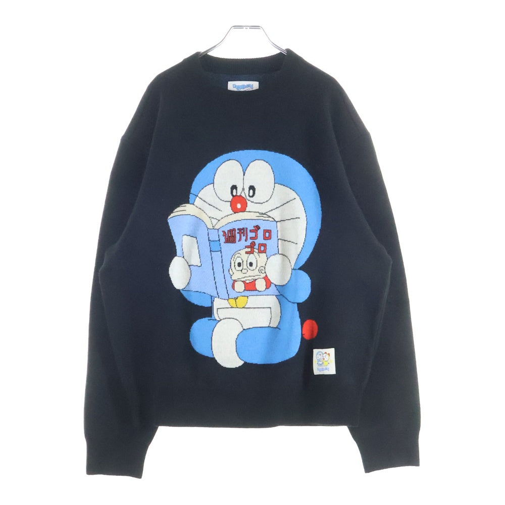 Palace Skateboards(パレススケートボーズ) DORAEMON KNIT BLACK ドラえもん クルーネックニットセーター ブラック