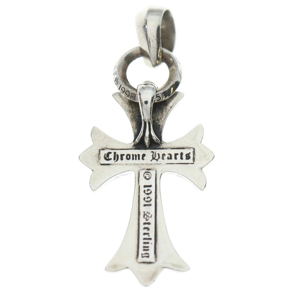 CHROME HEARTS(クロムハーツ) CH CRS SML W/BALE Wベイル スモールCHクロス ペンダントトップ シルバー BCA218