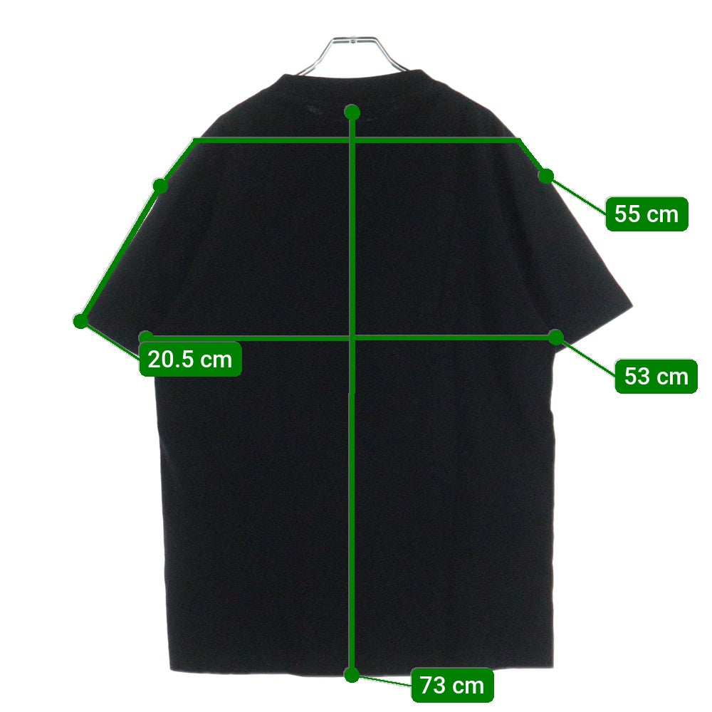 Palm Angels(パームエンジェルス) STAR SPRAYED T-SHIRT PMAA001C99JER024 ロゴプリント 半袖Tシャツ カットソー ブラック