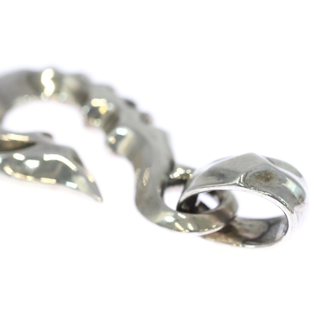 Bill Wall Leather/BWL(ビルウォールレザー) 2001 LARGE FISH HOOK PENDANT ラージフィッシュフックペンダント シルバー 321211
