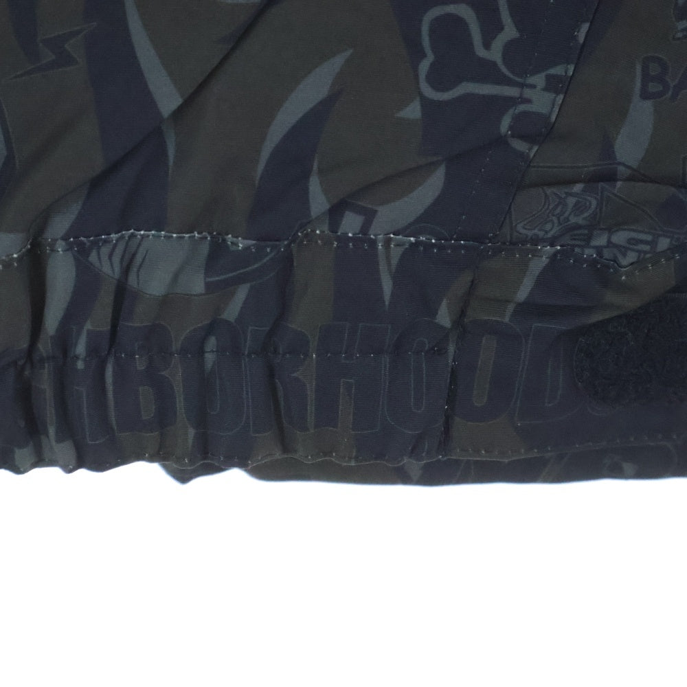 A BATHING APE(アベイシングエイプ) 22AW ×NEIGHBORHOOD BAPE NBHD SNOWBOARD JACKET 001LJJ231901C ネイバーフッド スノーボードジャケット ブラック