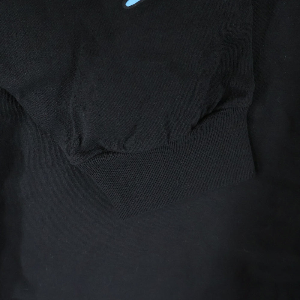 CHROME HEARTS(クロムハーツ) ×MATTY BOY STAYFAST RACE TEAM SWEAT グラフィックプリント クルーネック 長袖Tシャツ ブラック