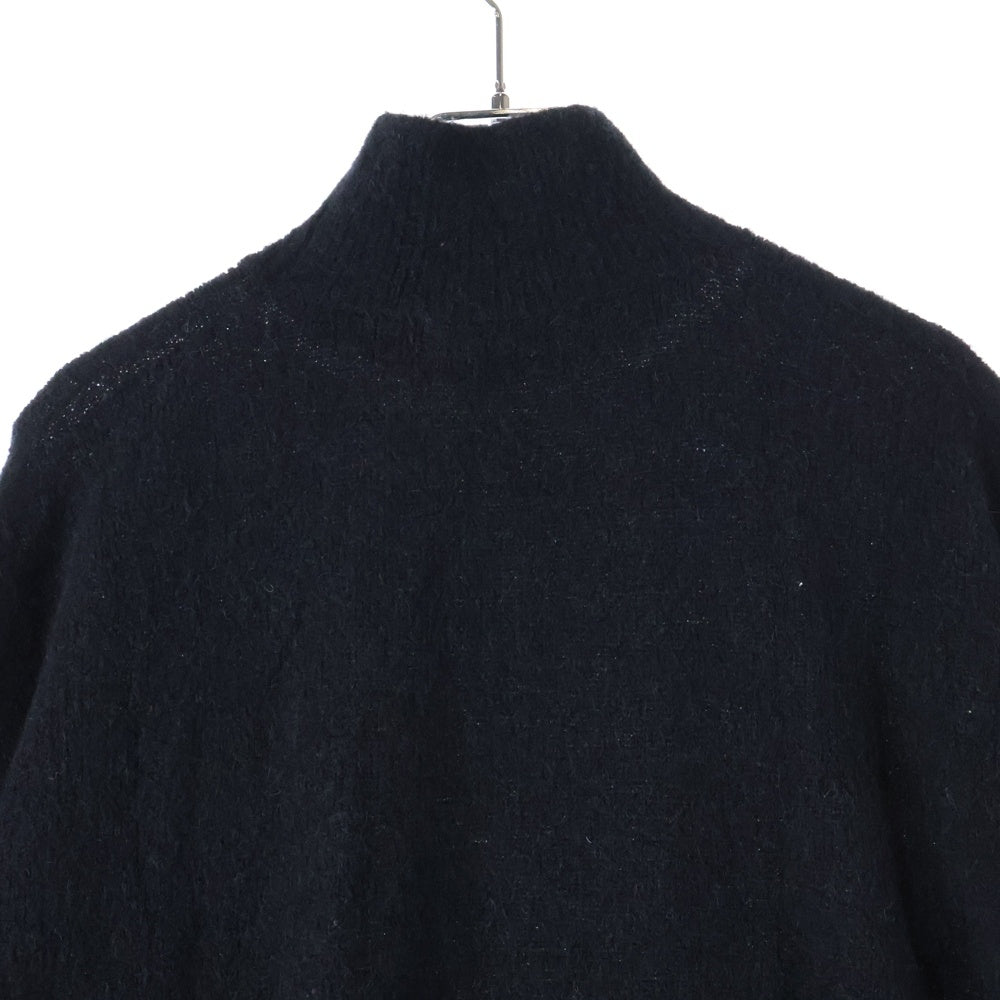 MONCLER(モンクレール) 21AW LUPETTO TRICOT ハイネックウールニットセーター F20939F70400 A9420 ブラック レディース