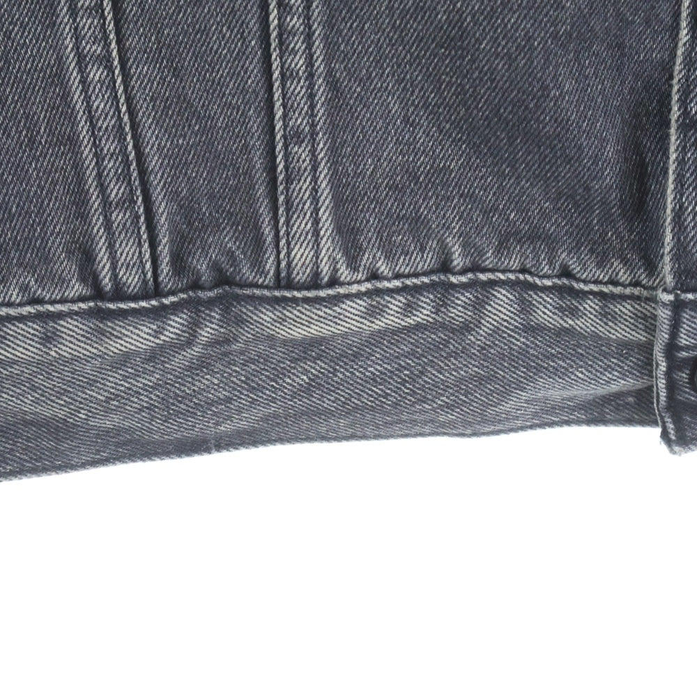 FEAR OF GOD ESSENTIALS(フィアオブゴッド エッセンシャルズ) 22SS ボックスデニムジャケット 202BT212041F ブラック