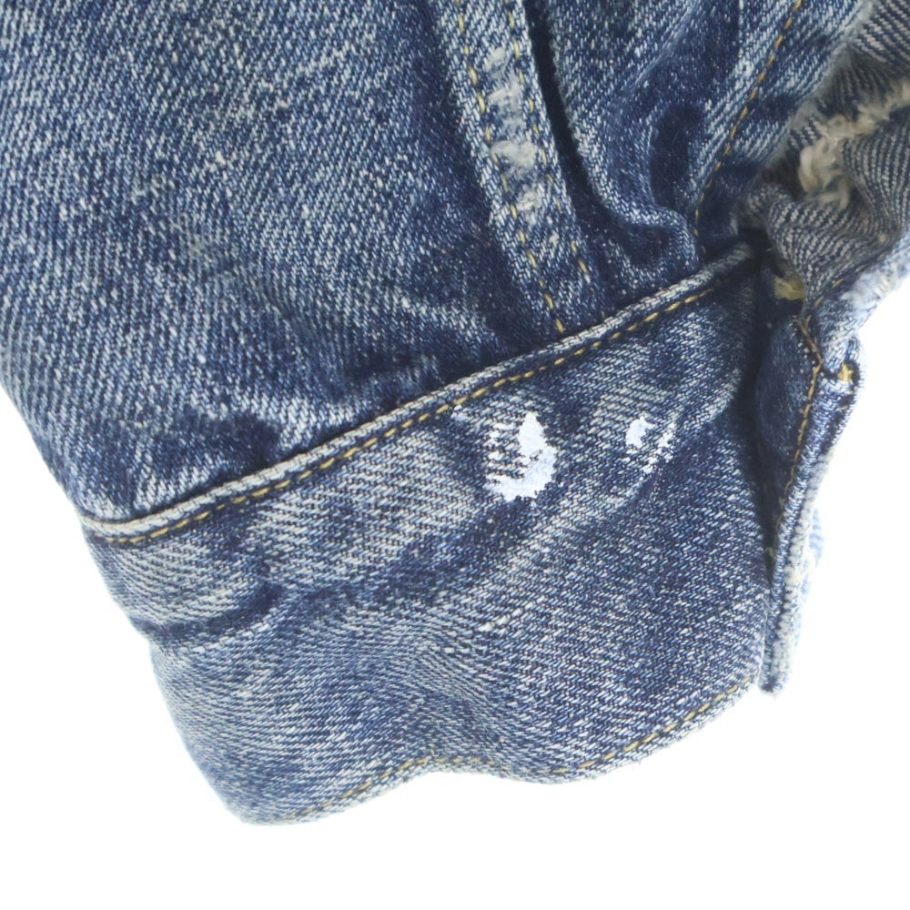 New Manual(ニュー マニュアル) ×KAPTAIN SUNSHINE Denim Jacket ×キャプテンサンシャイン デニムジャケット KSNM001 インディゴ