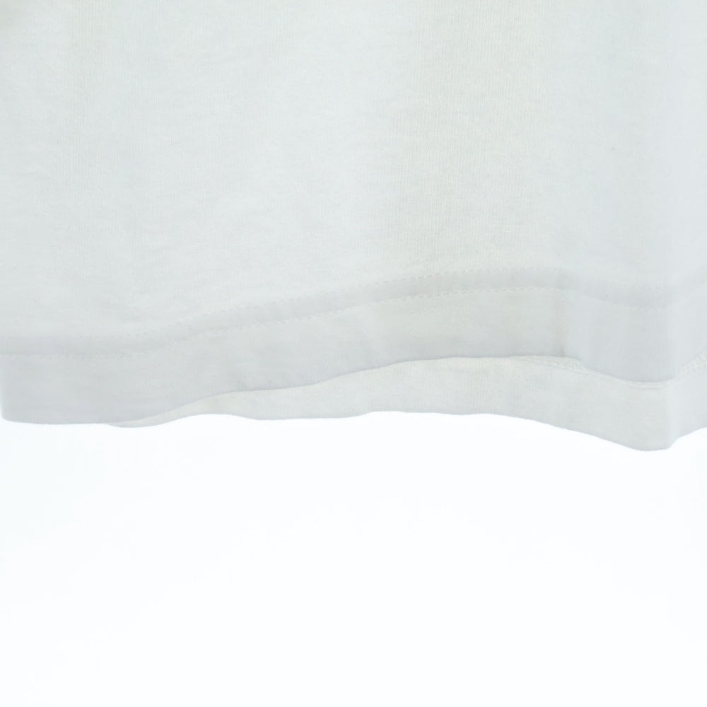 SAINT MICHAEL(セントマイケル) BR_LS TEE ボーンレイズ フロントプリント長袖カットソー SM-YS8-0000-C09 ホワイト