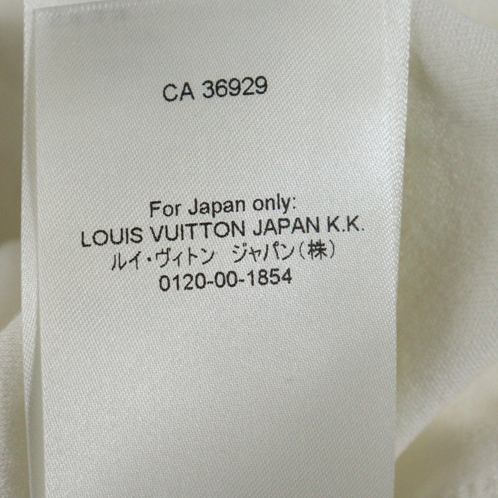 LOUIS VUITTON(ルイヴィトン) 25AW プリントシグネチャー 半袖Tシャツ ホワイト RM252M NDK HTY87W 1AIMLD