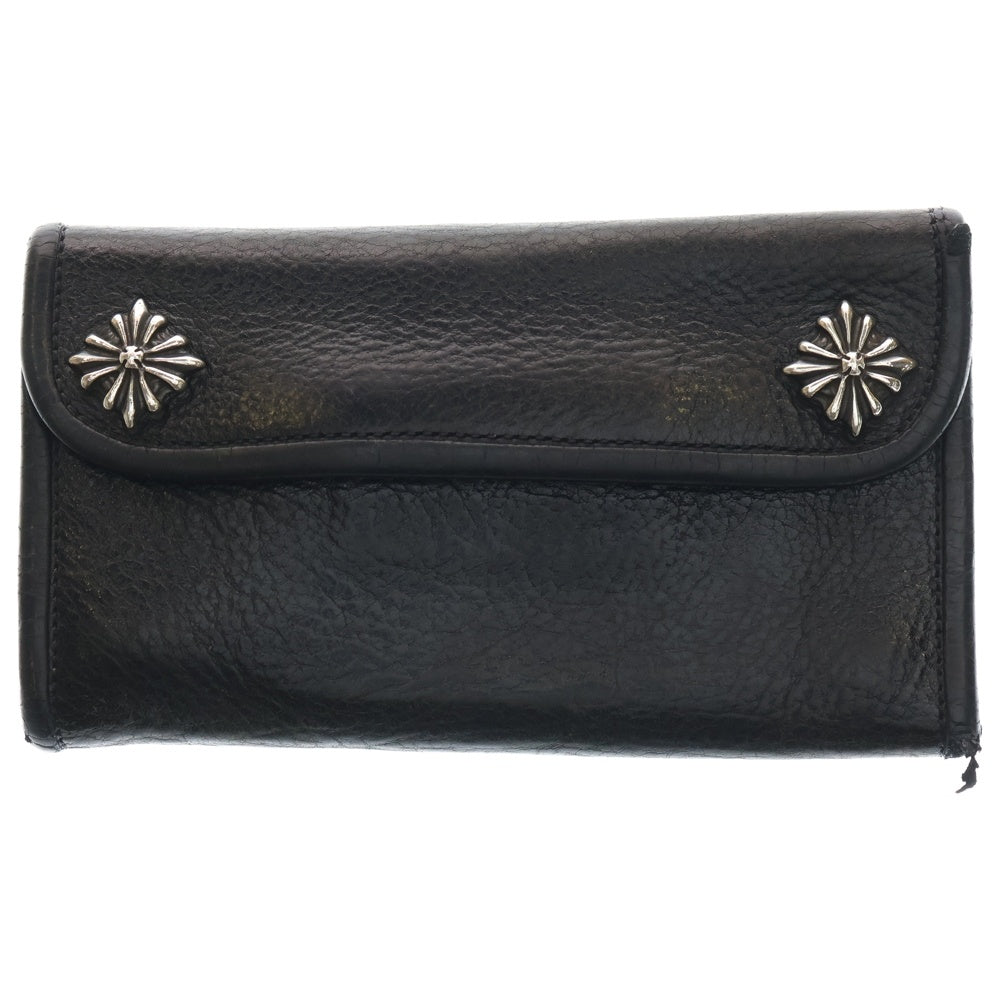 Travis Walker(トラヴィスワーカー) クロスモチーフボタン レザー