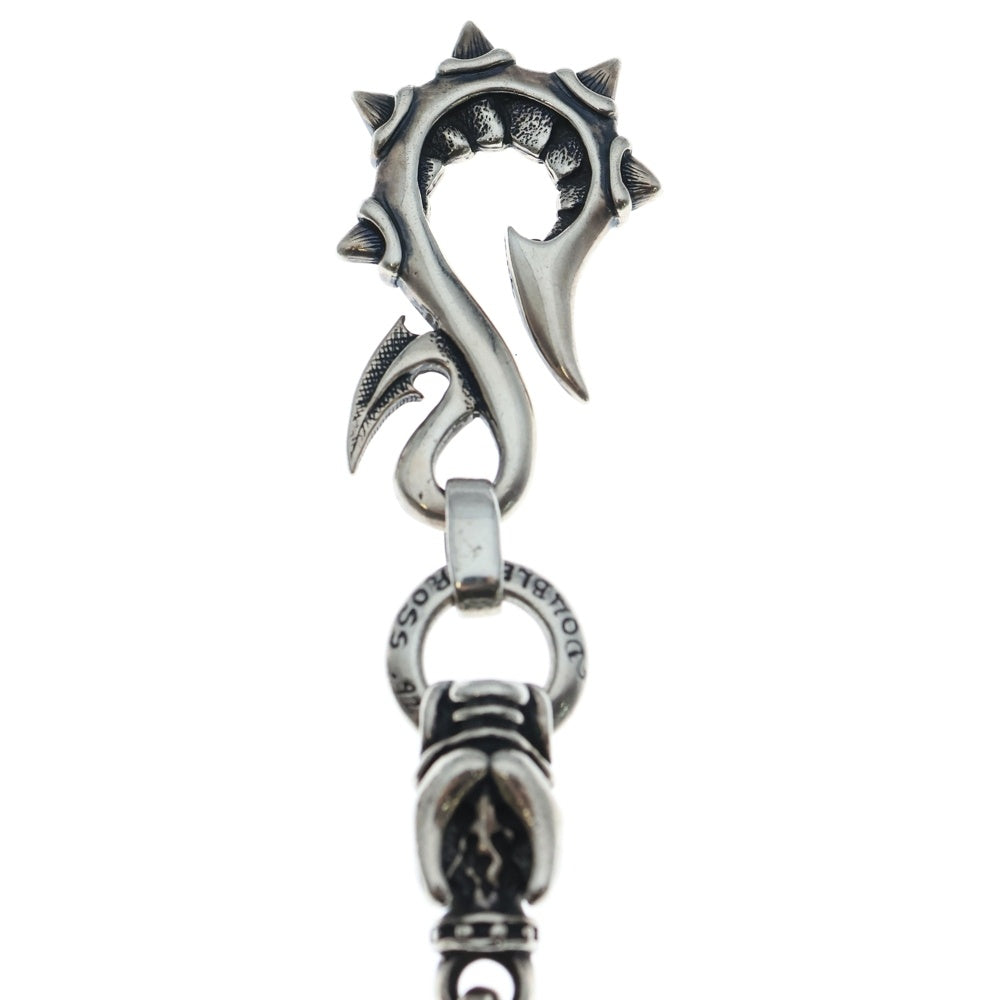 Travis Walker(トラヴィスワーカー) Dragon Tail Hook Infinity Cross Links Wallet Chain WCS018 ドラゴンテイル インフィニティクロスリンクウォレットチェーン シルバー