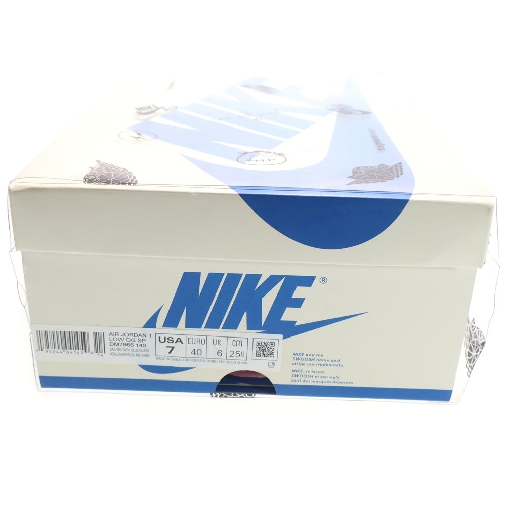 NIKE(ナイキ) ×TRAVIS SCOTT FRAGMENT DESIGN AIR JORDAN 1 LOW OG SP DM7866-140 トラヴィススコット フラグメント エアジョーダン1 ローカットスニーカー US7/25.0cm レディース